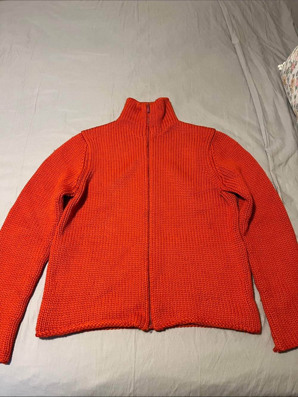 Vintage Louis Vuitton Wool Heavy Knit Short Sweater Jacket